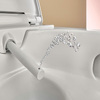 Geberit 146.350.01.1 AquaClean Alba Підвісний унітаз-біде, покриття KeraTect, колір білий глянець, накладка біла
