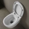 Унітаз підвісний з кришкою Nic Design Milk 34,5 x 52 x 28,5h, білий (003482001/005528001)