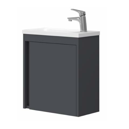Devit 063050A SMALL Тумба 50 з умивальником, антрацит мат