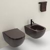 Унітаз підвісний Nic Design Pin з кришкою, Basalto matt (003709049/005712049)
