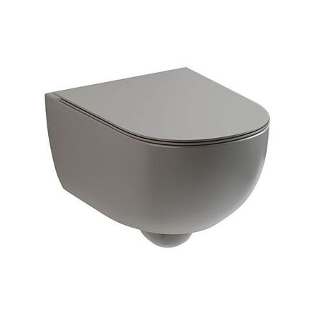 Унітаз підвісний Nic Design Pin, з кришкою Soft-Close, Sabbia matt (003709051_005712051)