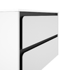 Devit 071735W ART 2.0 Тумба 100 біла з білою овальною раковиною