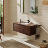 Hansgrohe 60154450 Xuniva Q Раковина прямокутна під стільницю, з переливом 450 x 350, білий