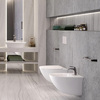 Rak ceramics SENWC1446AWHA+SENSC3901WH RAK SENSATION Унітаз підвісний безобідковий з кришкою, білий 52см