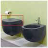 Кришка для унітазу Nic Design Milk, антрацит (005528013)