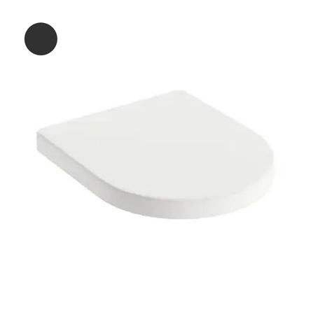 Кришка для унітазу Nic Design Milk, антрацит (005528013)