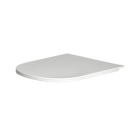 Кришка для унітазу Nic Design Pin Soft-Close, Bianco glossy (005712001)