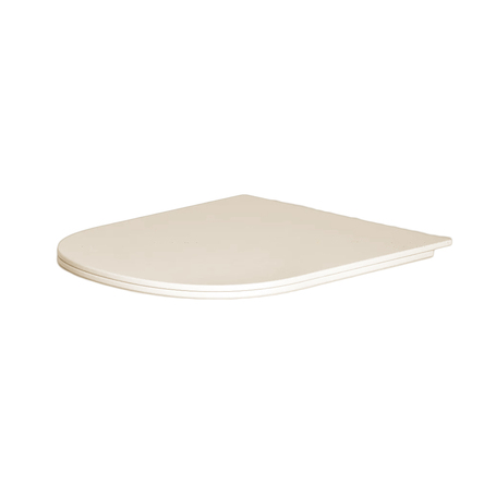 Кришка для унітазу Nic Design Pin Soft-Close, Vaniglia mat (005712056)