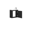 Devit 063050B SMALL Тумба 50 з умивальником, чорний мат