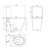 Primera 8490020 TOPIC Компакт безобідковий + супертонка кришка soft close (3уп)