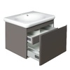 Devit 0020120G FLY Тумба 60 з раковиною, сірий колір (2пак) NEW