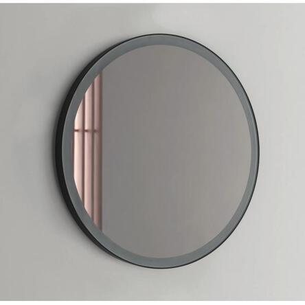 Дзеркало Nic Design Pastille 90 см, з LED підсвічуванням, matt black (012778064)