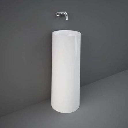 Rak ceramics PETFS13600AWHA RAK-PETIT Раковина підлогова монолитна, білий глянець