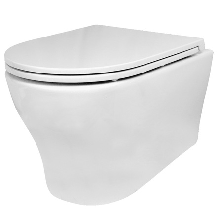 Devit 3121121 FRESH 2.0 Підвісний безобідковий унітаз Vortex Flush з кришкою soft-close
