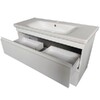 Primera 753080W FRAME Біла глянцева тумба 80см з раковиною та сифоном