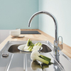 Grohe 31230001 BauFlow змішувач для кухні, хром
