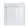 Devit 063050W SMALL Тумба 50 з умивальником, білий глянець