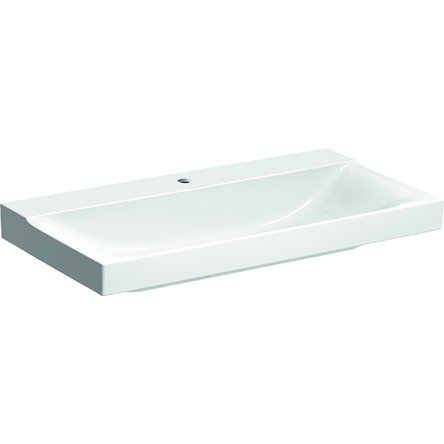 Geberit 500.531.01.1 Xeno2 Раковина 90 см, з 1 отвором під зміш., без переливу, покриття KeraTect, колір білий глянець