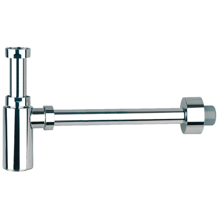 Devit DEV001586 дизайн сифон для раковини, хром, підключення 1/4'', випуск d32/d40