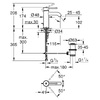 Grohe 24171001 Essence Змішувач д/раковини, хром