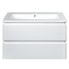 Devit 0021120W FLY Тумба 80 з раковиною, білий глянцевий колір (2пак)