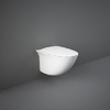 Rak ceramics SENWC1446AWHA+SENSC3901WH RAK SENSATION Унітаз підвісний безобідковий з кришкою, білий 52см