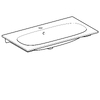 Geberit 500.642.01.2 Acanto Slim Умивальник вбудовуваний в стільницю 90 см, з отвором, з переливом, білий