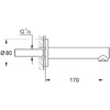 Grohe 13280001 Concetto вилив на ванну, хром