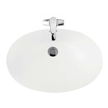 Devit 1611136 OVALE Раковина під стільницю 570х415х195, з кріпленням