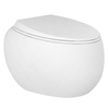 Rak ceramics CLOSC3901WH + CLOWC1446AWHA CLOUD Унітаз підвісний з кришкою Duroplast, SLIM, Soft Close, Quick Release, безобідковий, білий глянець