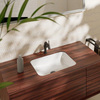 Hansgrohe 60154450 Xuniva Q Раковина прямокутна під стільницю, з переливом 450 x 350, білий