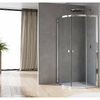 Ronal D20SR550904007 Arelia Душова кабіна 1/4 кола, 900x900 мм, скло прозоре, проф.срібний полір.
