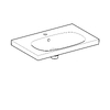 Geberit 500.622.01.2 Geberit Acanto Умивальник 75см, з отвором, з переливом, білий