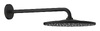 Grohe 22121KF0 Rainshower Mono 310 Верхній душ з кронштейном, чорний