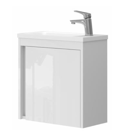 Devit 063050W SMALL Тумба 50 з умивальником, білий глянець