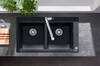 Кухонне миття кам&#39;яне HANSGROHE 43316170, чорний - 43316170