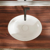 Hansgrohe 60152450 Xuniva D Раковина овальна під стільницю, з переливом 450 x 350, білий