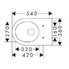 Hansgrohe 60193450 EluPura S Підвісний унітаз 540 rimless, білий
