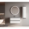 Devit 071735W ART 2.0 Тумба 100 біла з білою овальною раковиною