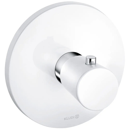 Kludi 527299175 Balance white Зовнішня частина термостата д/душу