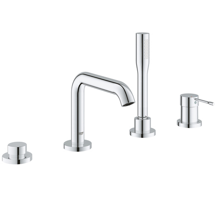 Grohe 25251001 Essence Одноважільний змішувач для ванни на 4 отвори, хром