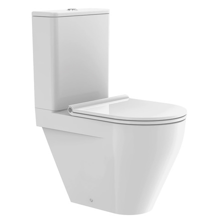 Devit 3010110 LAGUNA Компакт безобідковий+кришка quick-fix, soft-close