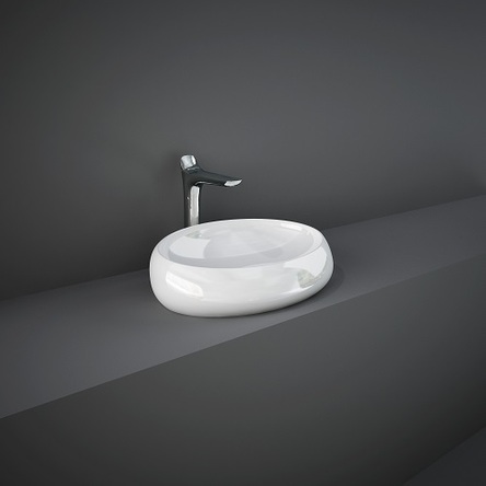 Rak ceramics CLOCT6000AWHA CLOUD Раковина на стільницю, білий глянцевий, 60см