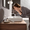 Hansgrohe 75020700 Vivenis Змішувач д/раковини з д/к, білий матовий