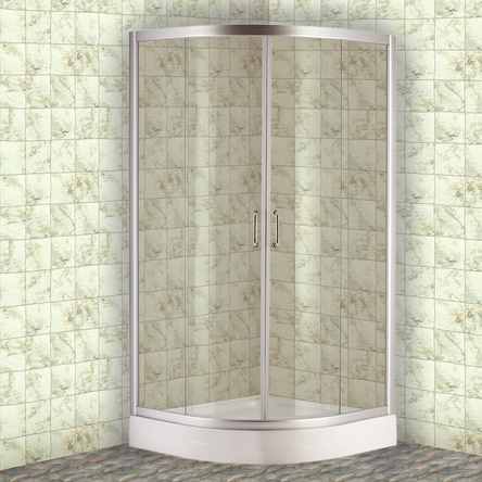 Devit FEN0301DEV NYMFA (NEW) Душова кабіна + піддон FTR0609, скло прозоре, 900x900