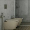 Rak ceramics RSTSC3901514+ RST23514A FEELING Унітаз підвісний з кришкою Duroplast, SLIM, Soft Close, Quick Release, Rimless, Matt Cappuccino