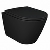 Rak ceramics RST23504A FEELING Унітаз підвісний, Rimless, чорний матовий