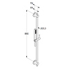 Kludi 2084053-15 KLUDI NOVA FONTE Puristic душовий гарнітур 1S, білий матовий