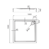 Primera STR1010 FRAME Піддон 100*100