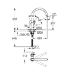 Grohe 31230001 BauFlow змішувач для кухні, хром